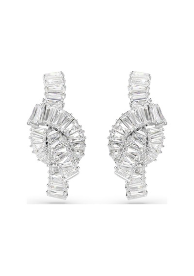 5727040 Swarovski Küpe Matrıx:pe Knot Whı/rhs Metalik