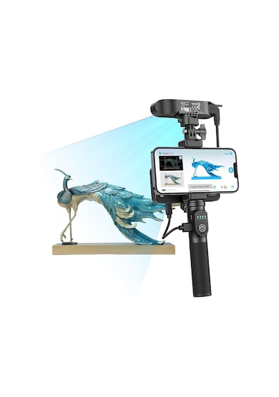 Creality 3d Tarayıcı Ferret Pro, Resmi Cr Tarama Ferret Pro 3d Tarayıcı, Kablosuz Tarama, Sarsıntı Önleyici Takip, Hızlı Tam Renkli Tarama, 0,1 Mm Doğruluk