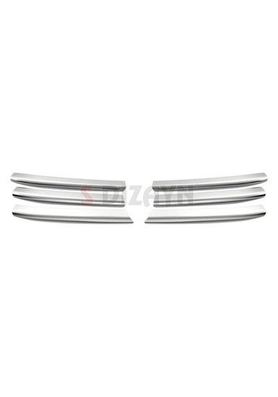 S-Dizayn  Renault Megane 2 Krom Ön Panjur 6 Prç 2004-2005