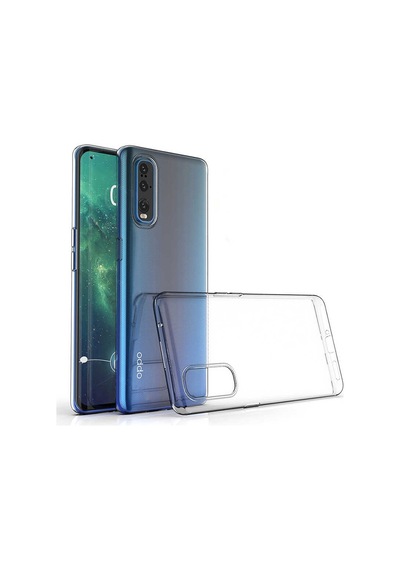 Rba Aksesuar Reno 3 Pro 5g Kılıf Rba Süper Silikon Kapak - Renksiz Çok Renkli