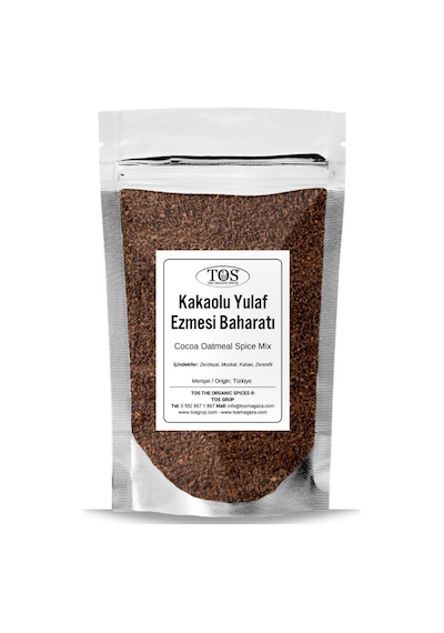 Tos The Organic Spices Kakaolu Yulaf Ezmesi Baharatı 100 G