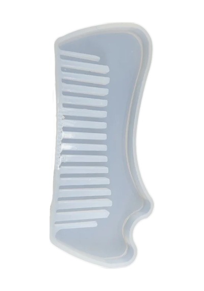 Epoksi Silikon Kalıp Dalgalı Tarak Kalıbı 13 Cm 133