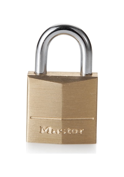 Master Lock 130eurd Prinç Anahtar Asma Kilit, Altın, 4,9 X 3 X 1,2 Cm