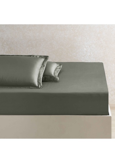 Linens X Tencel Lyocell Tek Kişilik Lastikli Çarşaf Yeşil