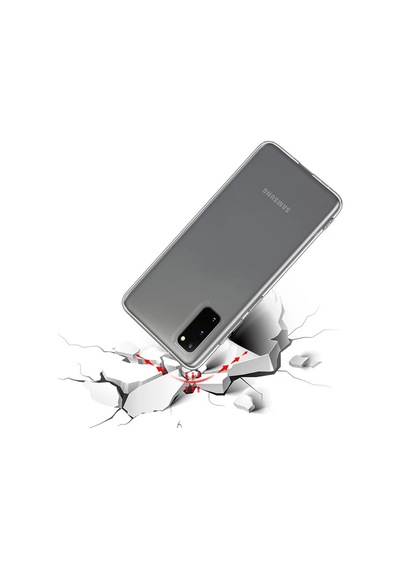 Sm Galaxy S20/ S2 Lite 2.0mm Şeffaf Silikon Kılıf Shockproof Kılıf - Şeffaf- 5775 Mh-hs3112-0035