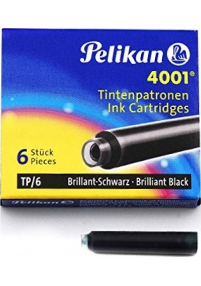 Pelikan Kartuş 6 Lı Siyah
