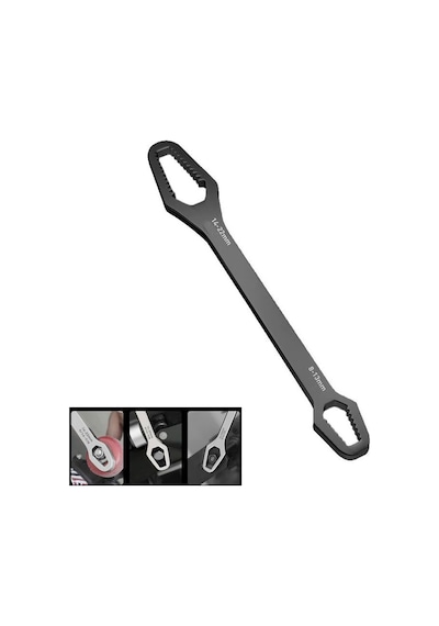 Evrensel Çok Amaçlı Somun Anahtarı Çift Başlıklı 8-13 Mm / 14-22 Mm