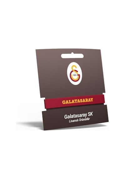 Galatasaray  Silikon Yetişkin Bileklik İsme Özel Kutulu 001