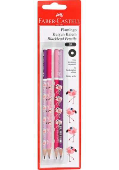 Flamingo Kurşun Kalem 4lu Diğer