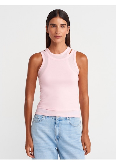 Dilvin 31853 Çift Görünümlü Top-toz Pembe Toz Pembe