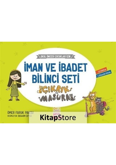 İman ve İbadet Bilinci Seti  -10 Kitap Takım  - Ömer Faruk Paksu  - Nesil Çocuk Yayınları