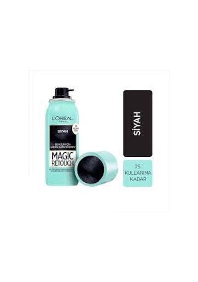 Loreal Magic Retouch Beyaz Kapatıcı Sprey Siyah 75Ml