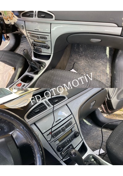 Renault Laguna 2 Faz 1 Full Set Konsol Kaplama Gümüş Gri Renk