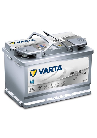 Varta Silver Dynamic E39 Start-stop Plus Agm 12 V 70 Ah 760 Cca Akü-yerinde Montaj