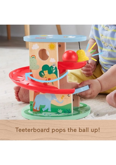 Fisher-price Ahşap Ağaçev Top Kaydırağı Hxt92