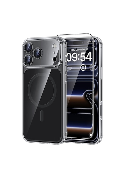 Teleplus Apple Uyumlu iPhone 17 Pro Max Kılıf İkonik Multi Set Paket Kılıf Ekran Koruyucu