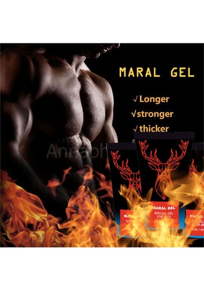 Maral Erkeklere Güç Ve Geciktiricili Etkili Bakım Ve Masaj Jeli 50 X 2 Adet + Lubricant İle