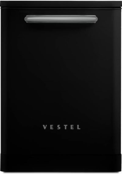 Vestel BM 5011 3 Programlı 13 Kişilik Retro Bulaşık Makinesi Siyah
