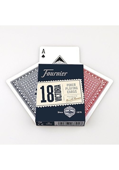 Poker Oyun Kartları Nº 18, Standart Endeks, Kırmızı Veya Mavi