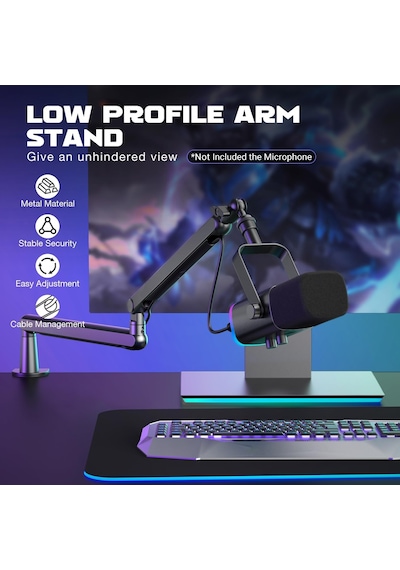 Bm88 Mikrofon Standı Sehpası Ayaklığı Standart