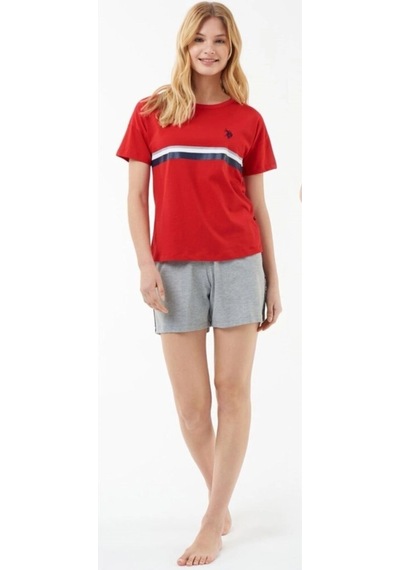 U.S. Polo Assn. U.s. Polo Assn. Kadın Kırmızı Şort Takım 16514