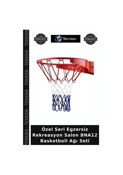 Özel Seri Egzersiz Rekreasyon Salon Bna12 Basketboll Ağı Seti