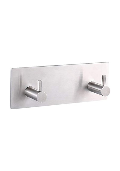 Deltahome Paslanmaz Çelik 2 Topuzlu Bornoz Havluluk Askılık Xl Inox
