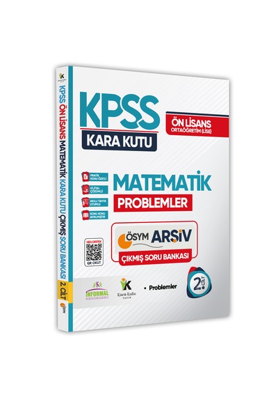 Kpss Ön Lisans-ortaöğretim Matematik Kara Kutu 2.cilt Ösym Çıkmış