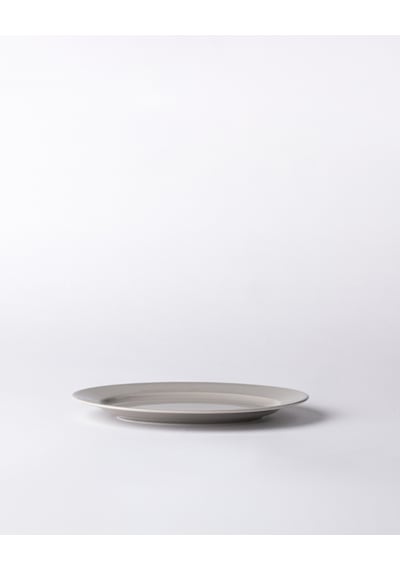 Madame Coco Nuit Kayık Tabak - Gri - 25 Cm 8684427205709