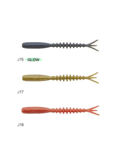 Ecogear Aqua - Katsu Aji Komushi 1.7" 4.3cm 18 Adet Lrf Silikonu