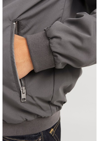 Jack & Jones Erkek Kolej Yaka Mont 63412165203 Füme Füme