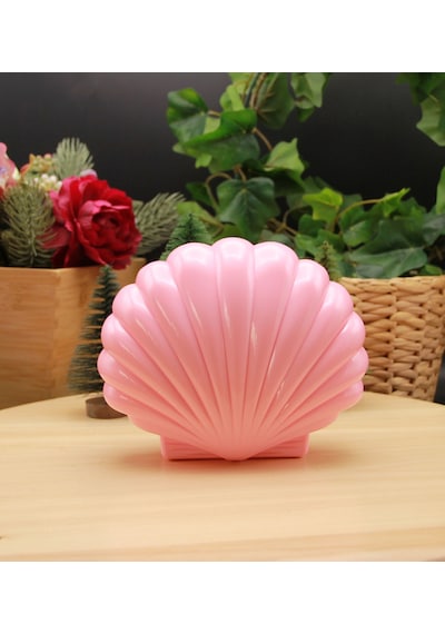 Dans Eden Balerinli İstiridye Müzik Ve Takı Kutusu Koyu Pembe