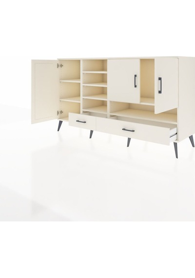 Kronos Konsol 8 Raflı 2 Çekmeceli 3 Kapaklı 176x59x99 Aytaşı-ayta Aytaşı-aytaşı