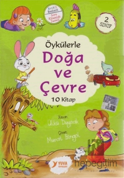 2. Sınıflar İçin Öykülerle Doğa Ve Çevre 10 Kitap Takım
