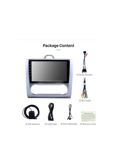 Focus 2 Di Ji Tal 1999-2008uyumlu Multi Medya Navi Gasyon Usb Kamera Carplayer