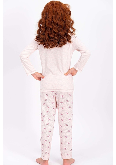 Rolypoly Night Princess Pembemelanj Kız Çocuk Pijama Takımı 5274-25226 Pembe Melanj Rolypoly Night Princess Pembemelanj Kız Çocuk Pijama Takımı 5274-25226 Pembe Melanj