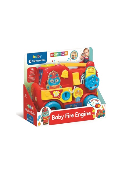 17551 Baby Clementoni - Montessori İtfaiye Kamyonu Belirtilmemiş