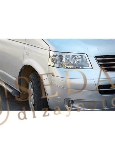 Vw T5 Transporter Van 2003 2010 Far Çerçevesi 2 Prç. P. Çelik