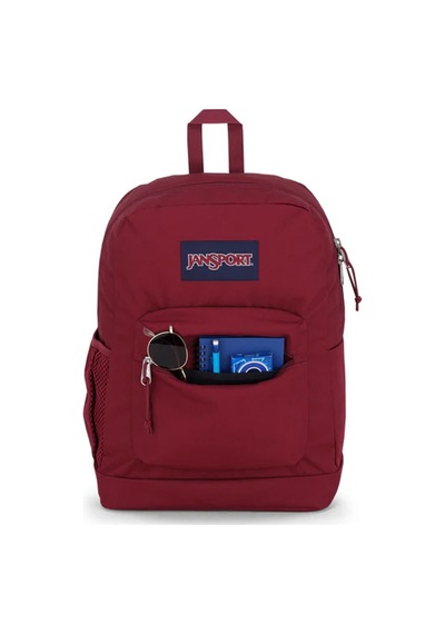 Jansport Cross Town Plus Russet Red Sırt Çantası Ek0a5blbn62 Çok Renkli