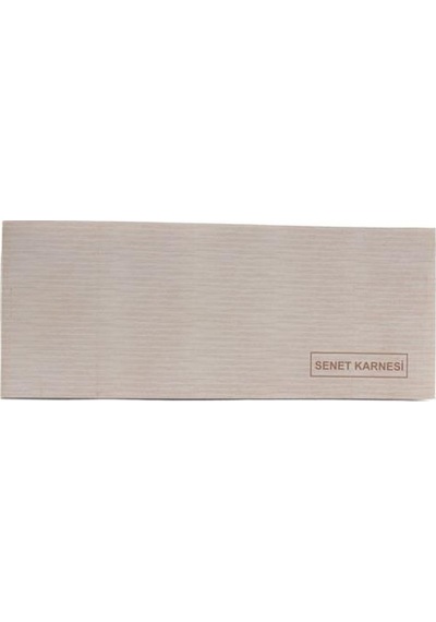 Özkan Senet Karnesi 50 Yaprak N11.4502
