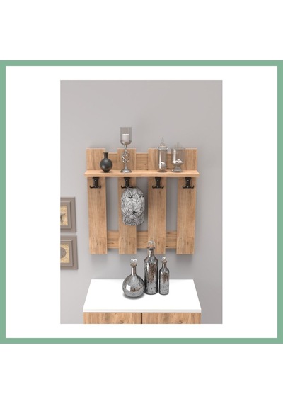 Bşkvirgo Country Duvar Askılığı Kahverengi 60 Cm Bsk2026