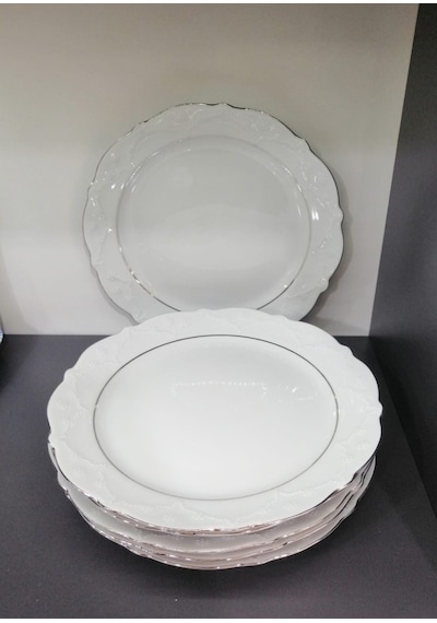Porland Porselen 12'li Queen 24 Cm Servis Tabak