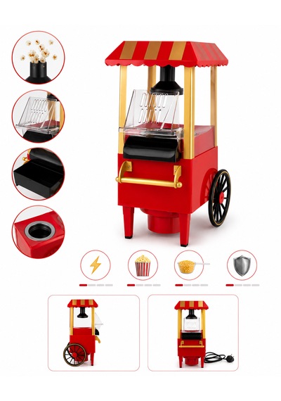 Polygold Retro 270 ML Patlamış Mısır Makinesi