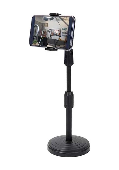 Masa Telefon Tutucu Standlı Tutucu-Siyah