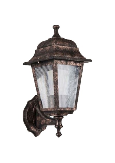 Zerpa Dekoratif Optik Kare Bakır Duvar Armatür Aplik 20Cm X 39Cm Diğer
