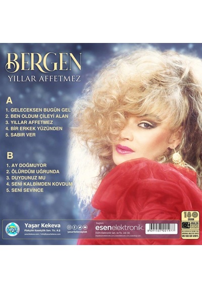 Gereksiz Şeyler Bergen Yıllar Affetmez Plak
