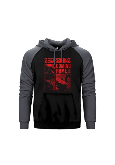 Scorpions Coming Home Sarı Renk Reglan Kol Sweatshirt / Hoodie