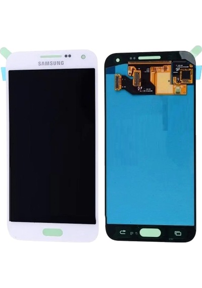 Samsung Uyumlu Galaxy E5 E500 LCD Ekran Dokunmatik - Beyaz