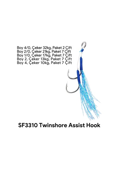Shogun Sf-3310 Double Double Nickel Assist İğne 2
