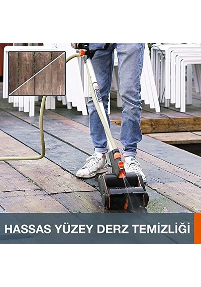 Wg441e İle Uyumlu Sert Yüzeyler Için 165mm Orta Sert Temizlik Fırçası